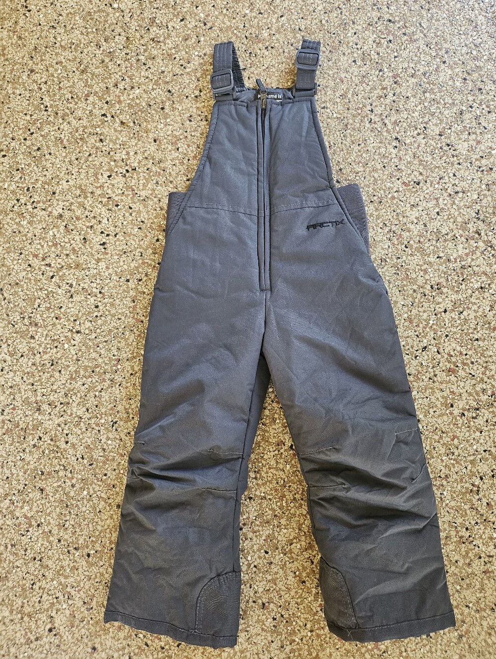 Skigear Arctix Snow Pants Toddler 4T Charcoal Limitless Bib Overalls Sledding
